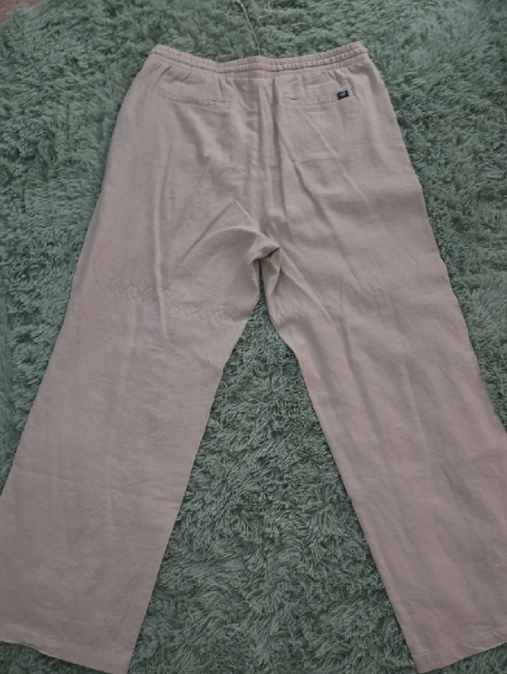 GAP Womens Linen Drawstring Pants - Picture 4 of 5